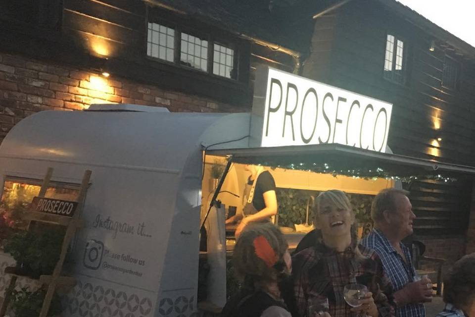 The Lovely Bubbly Co Prosecco Van