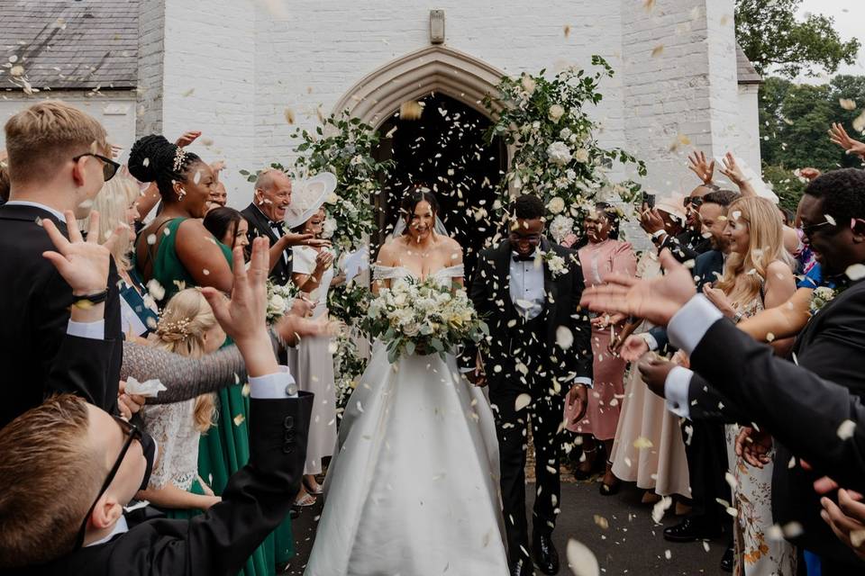 Confetti Shot at Whitewell