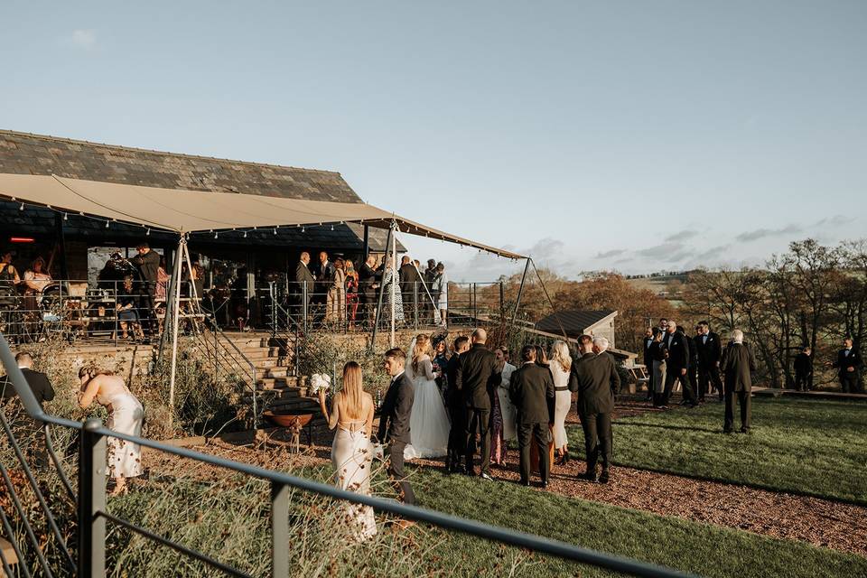 Countryside wedding