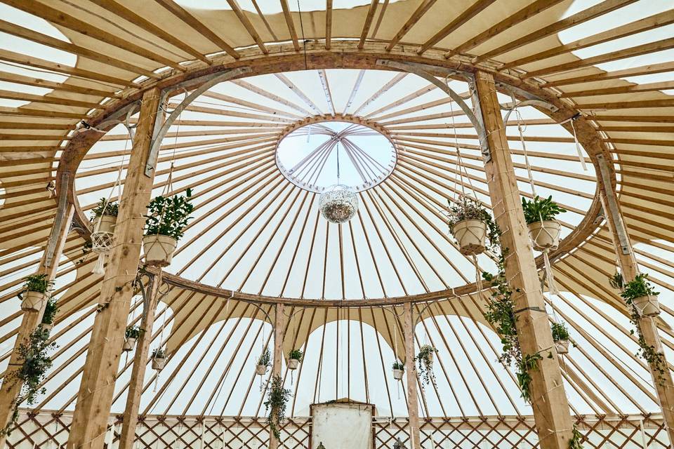 Spectacular 42ft yurt