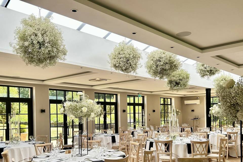 Roses and Gypsophila Wedding D