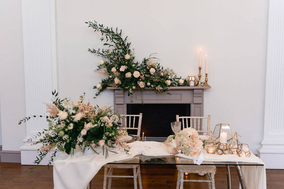 Sweetheart Table Setting