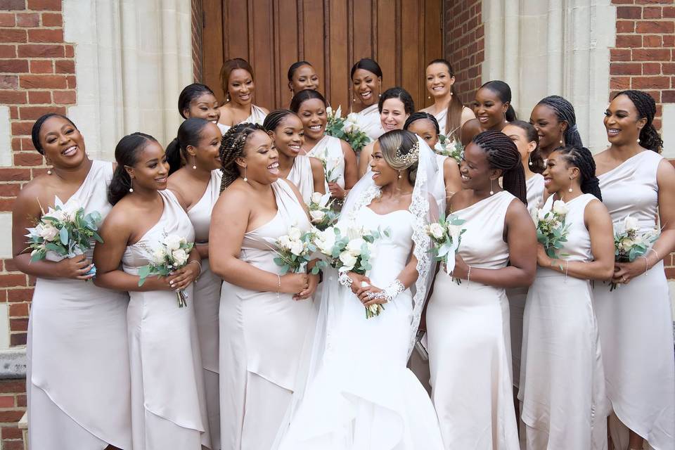 Bridal party services