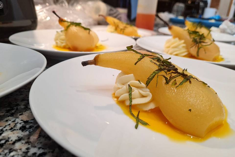 Poached Pears