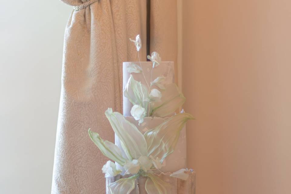 Megginch Castle wedding cake