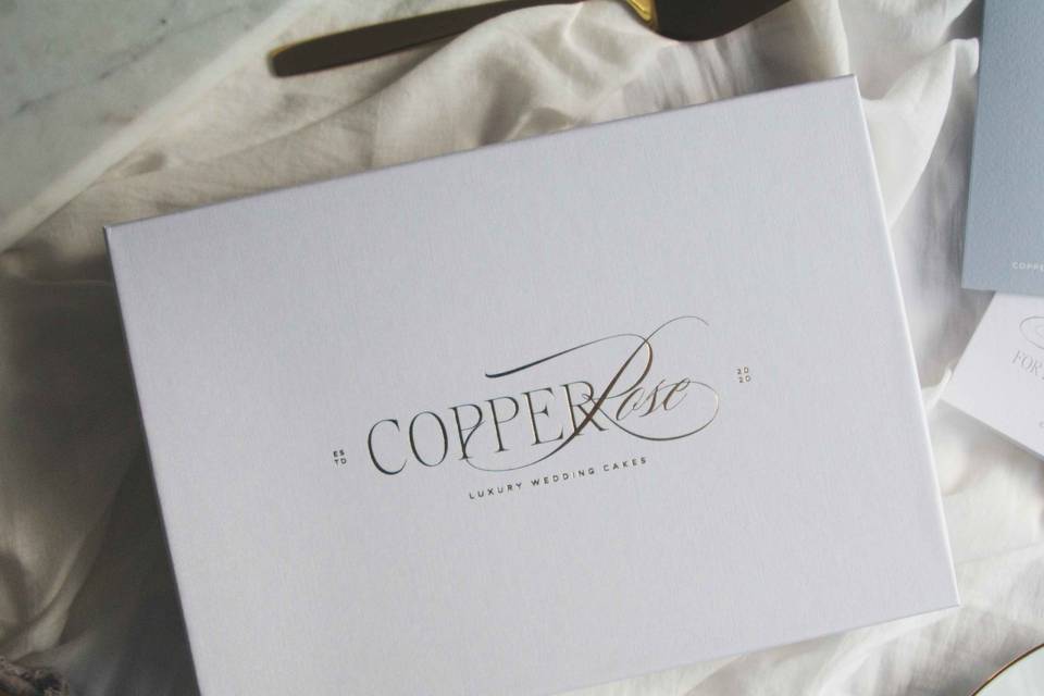 Cake tasting box details