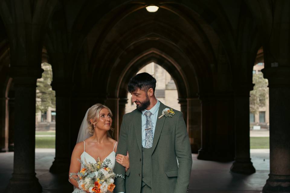 Glasgow city centre Couple