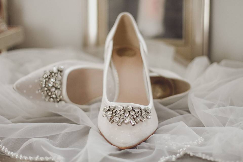 We stock bridal shoes