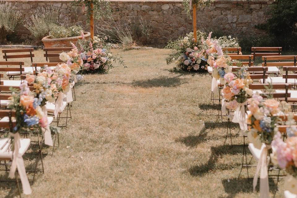 Outdoor ceremony