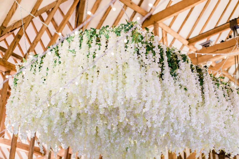 Wisteria Ceiling - Avail Hire