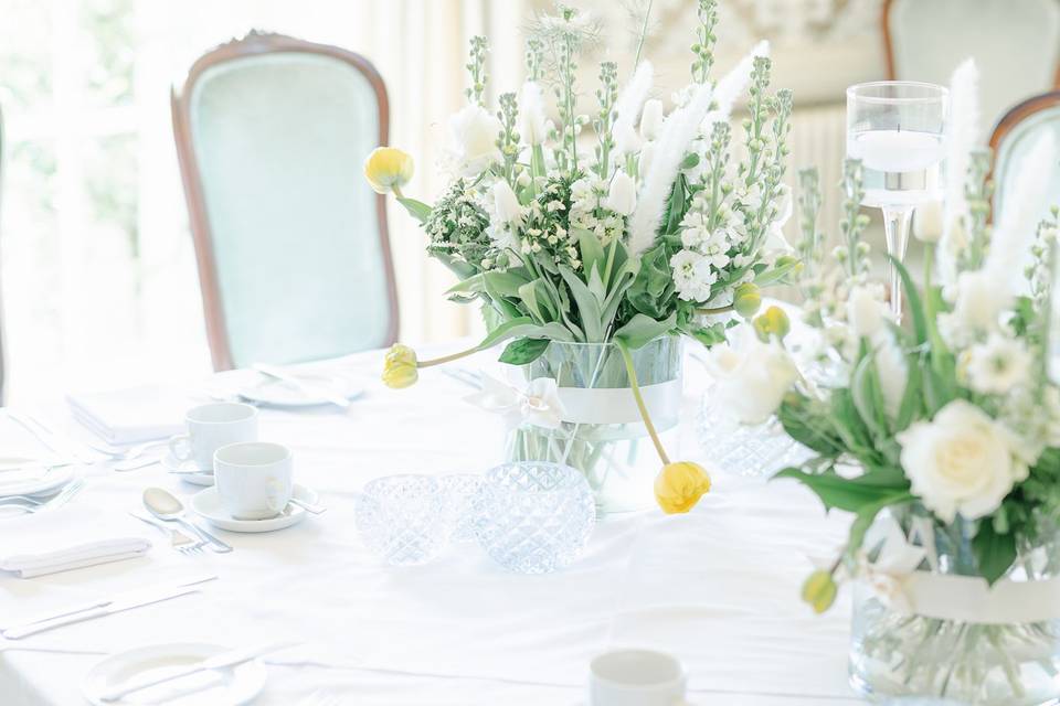 Intimate Wedding Dining Room