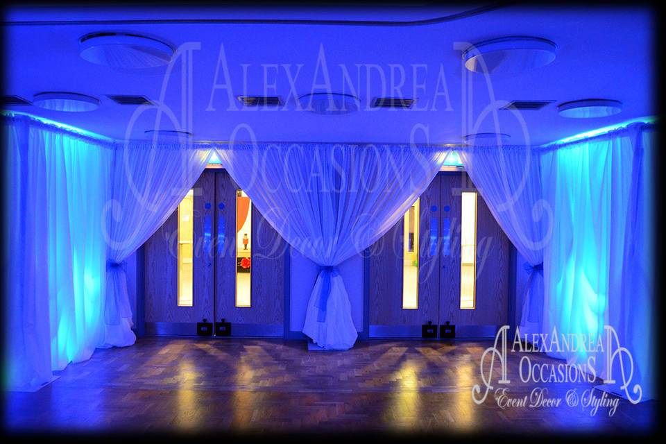 Entrance Draping