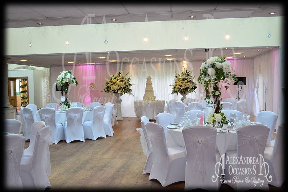 Wedding Decoration Orsett Hall