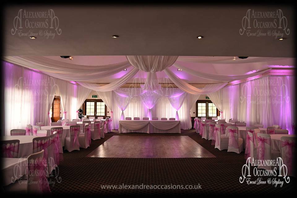 Wedding Decor-  Woolston Manor