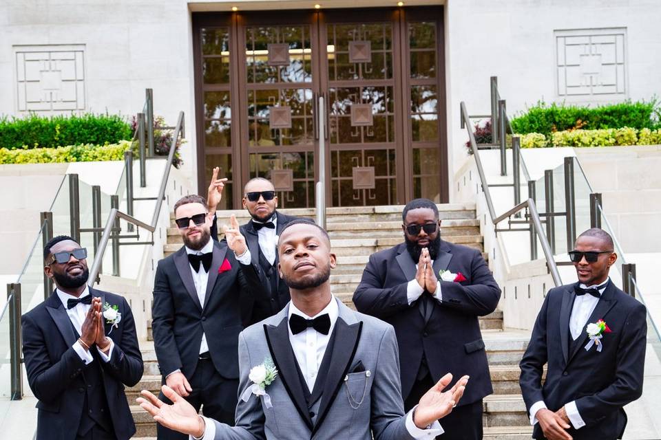 The groomsmen