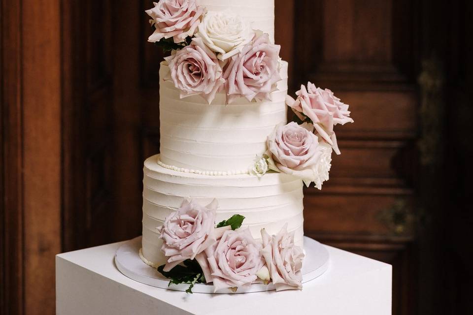 Textured buttercream