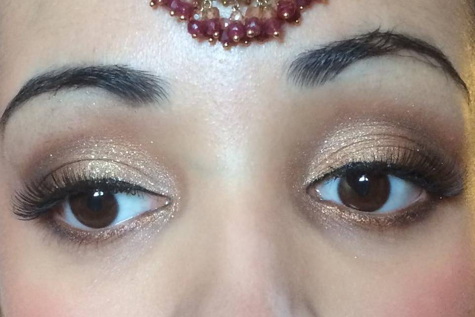 Bridal makeup