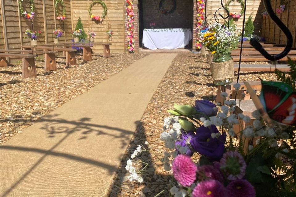 Ceremony area