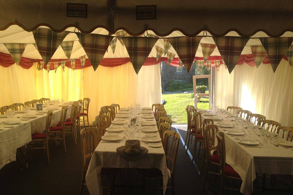 Wedding marquees