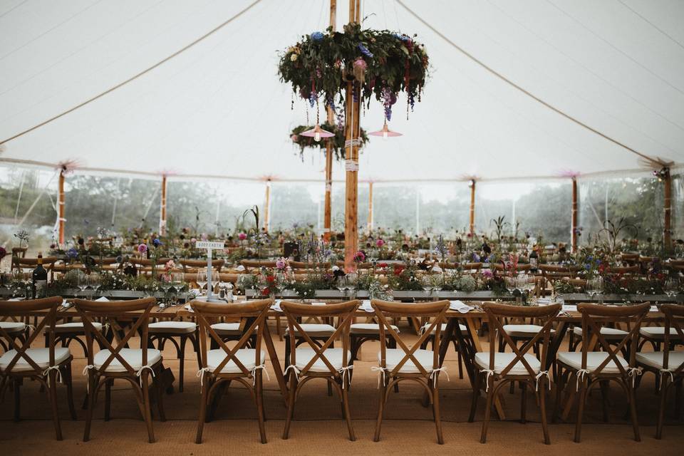 Marquee Wedding Styling