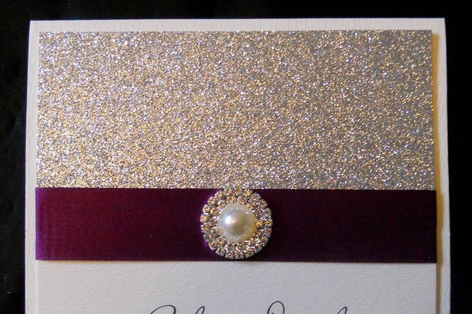 Glitter Invite