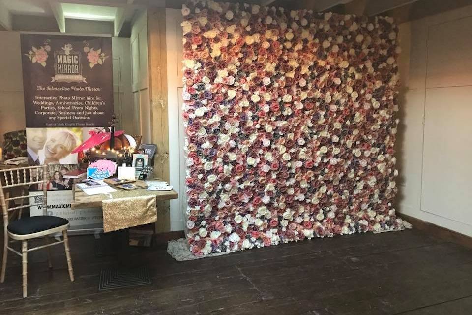 Autumn Flower Wall 1