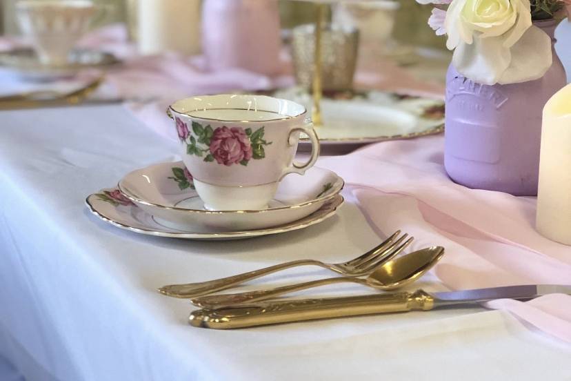 Vintage tea party