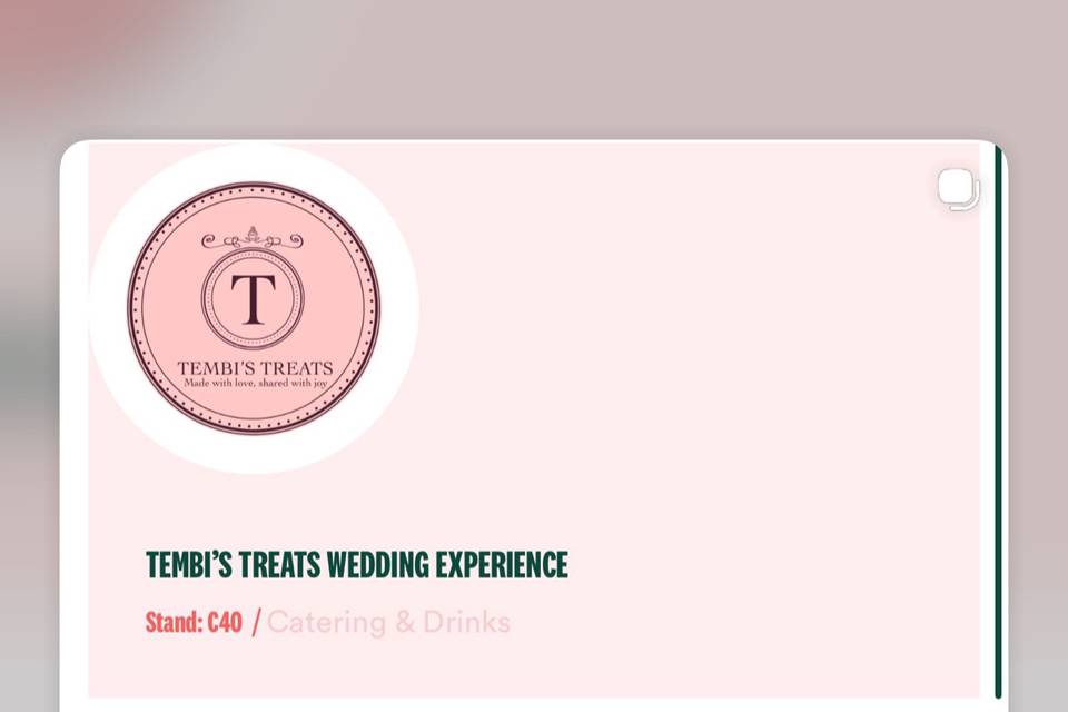 National Wedding Show Exhibit