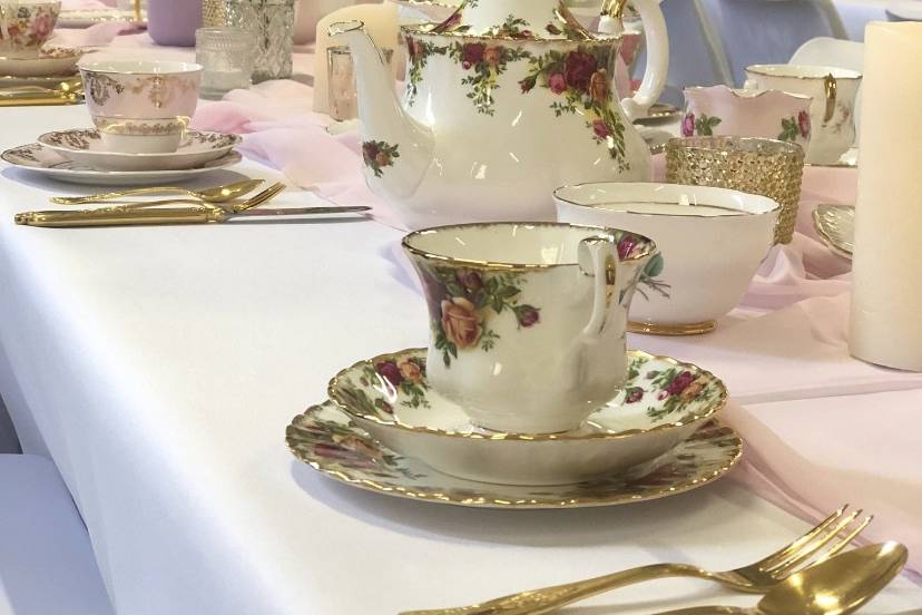 Vintage tea party