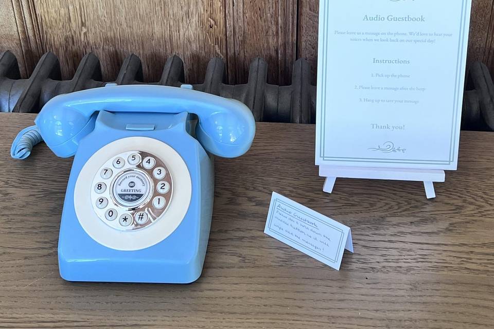 Audio Guestbook - Coombe L