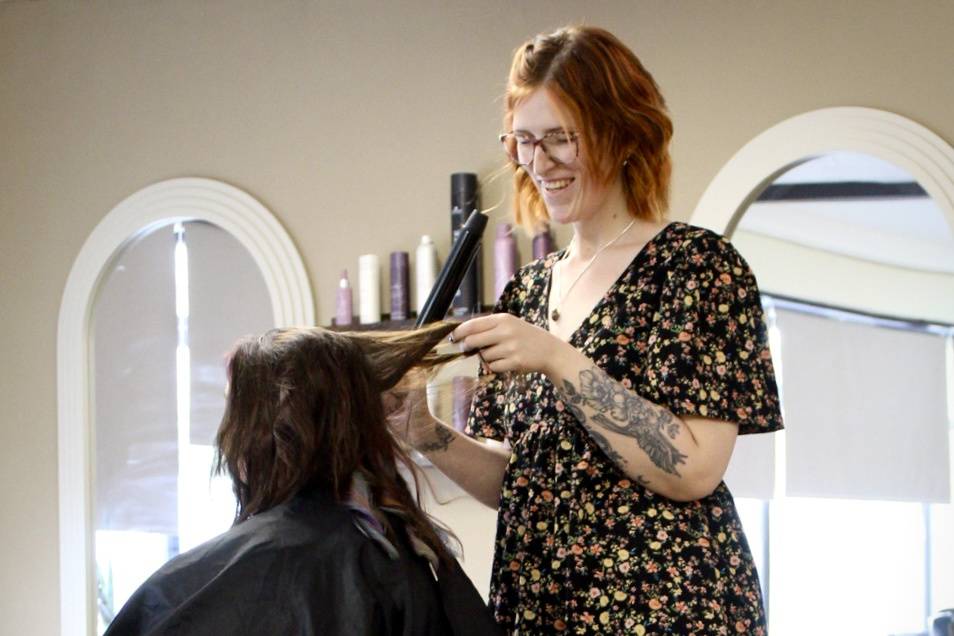 Behind-the-scenes styling