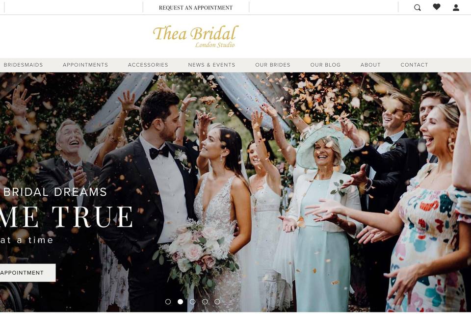 Thea Bridal London Studio