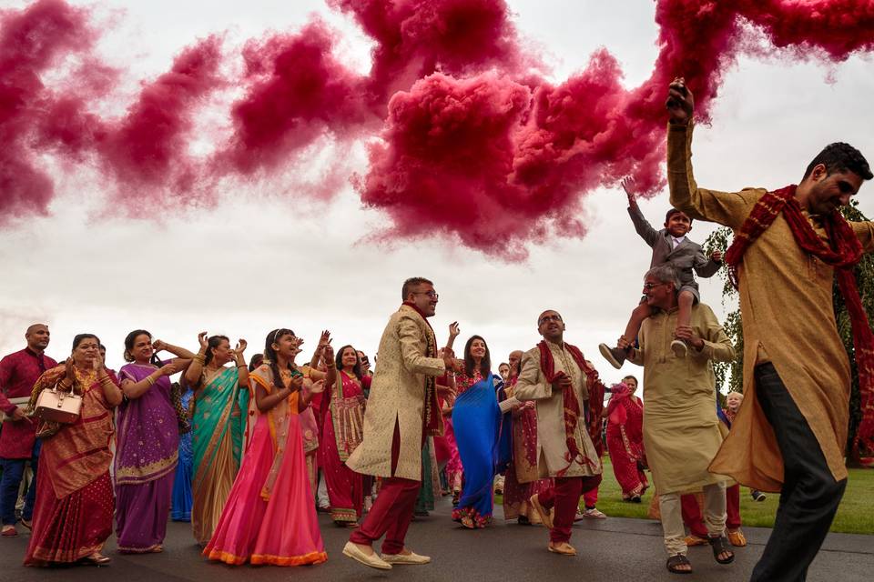 Colourful celebrations