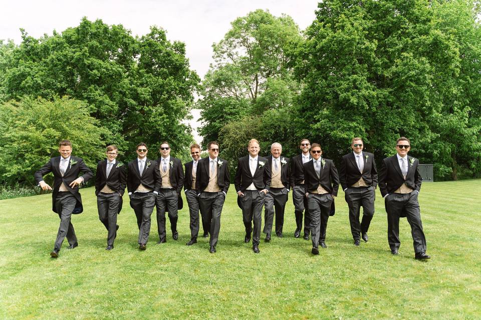 GQ Style Groomsmen Photos