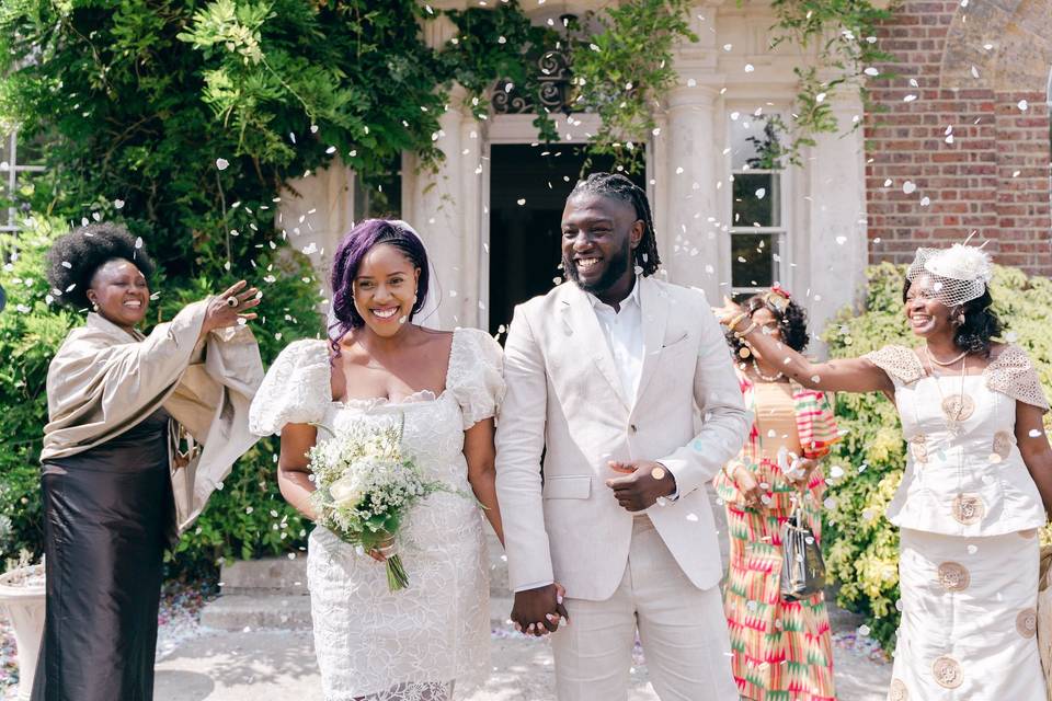 Radiant Confetti Shots