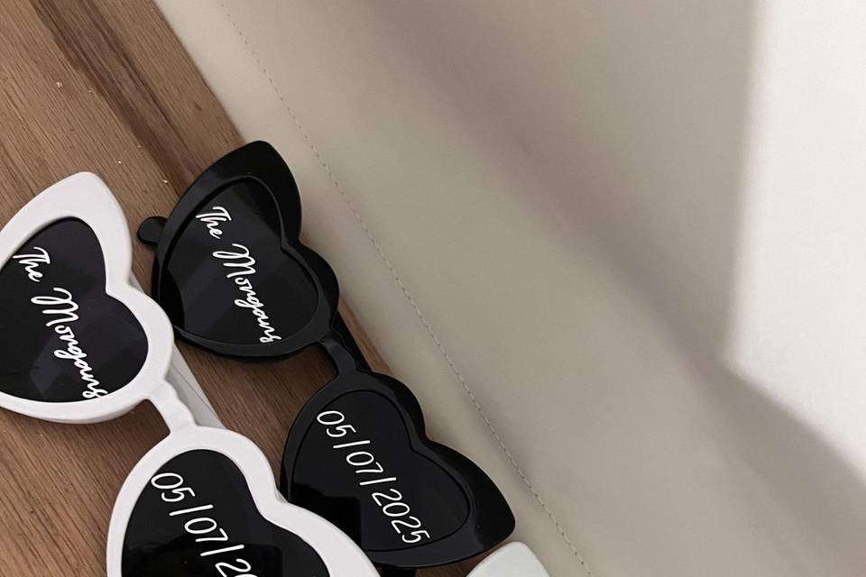Personalised sunglasses