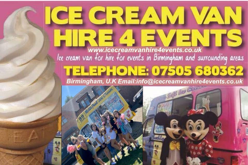 Ice Cream Van Hire 4 Events