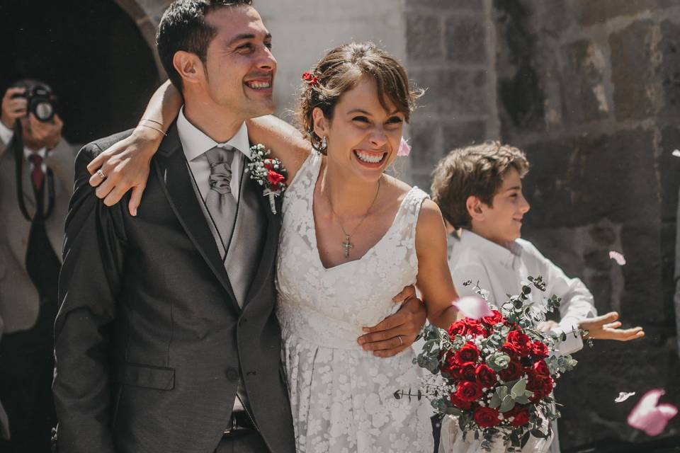 Romantic first dance