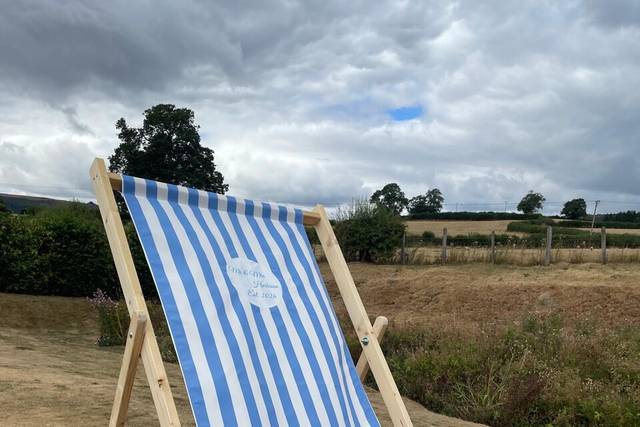 Giant deckchair