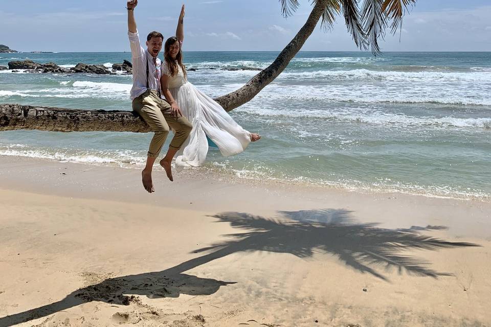 Beach wedding