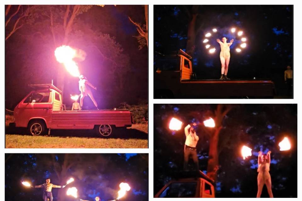 Circus Swagen Fire Show