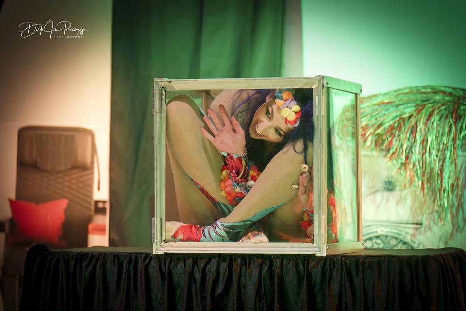 Girl in a Glass Box