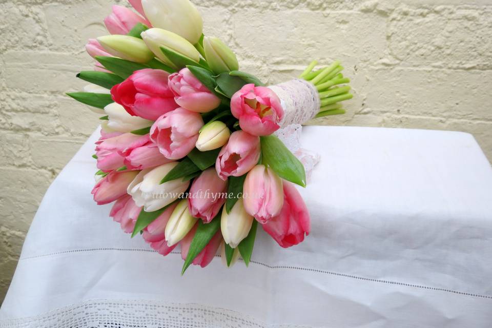 A Spring Tulip Bouquet