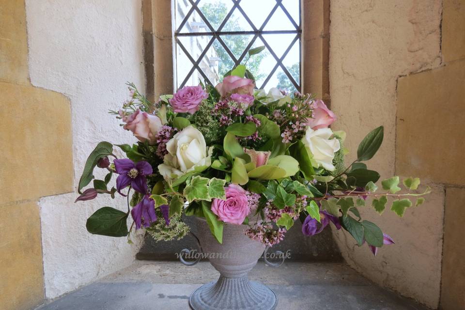 Classic Urn of Summer Flower