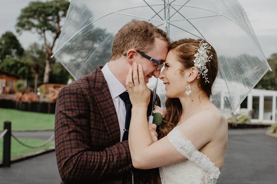 Rainy Wedding Day