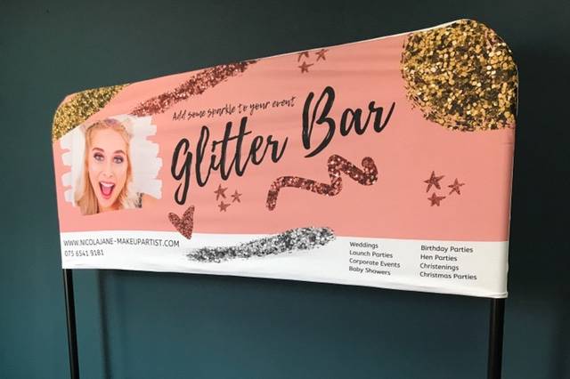 Mobile glitter bar