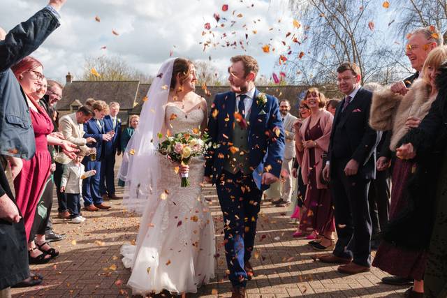 Confetti moment