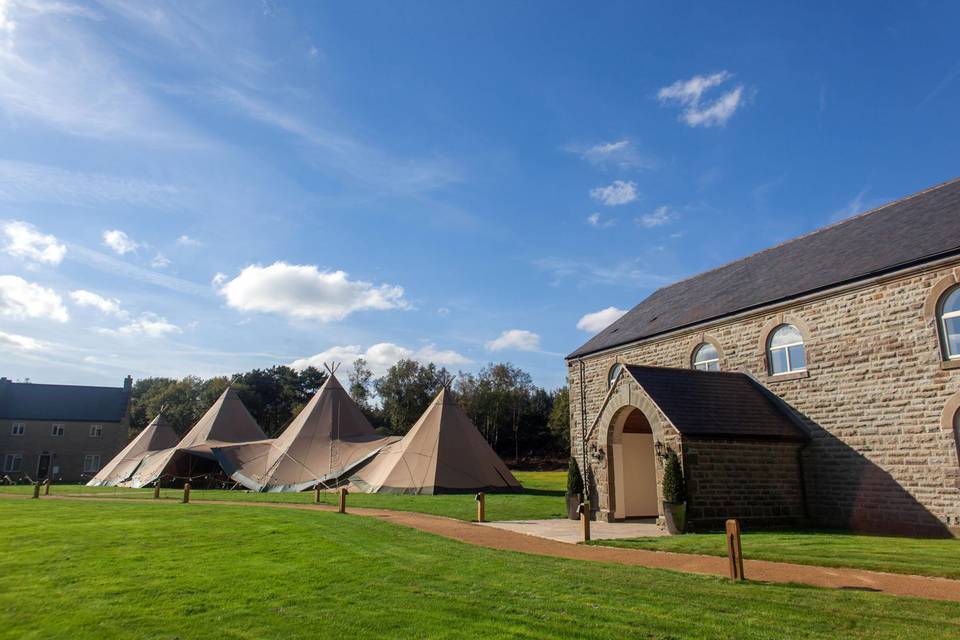 Teepee Wedding