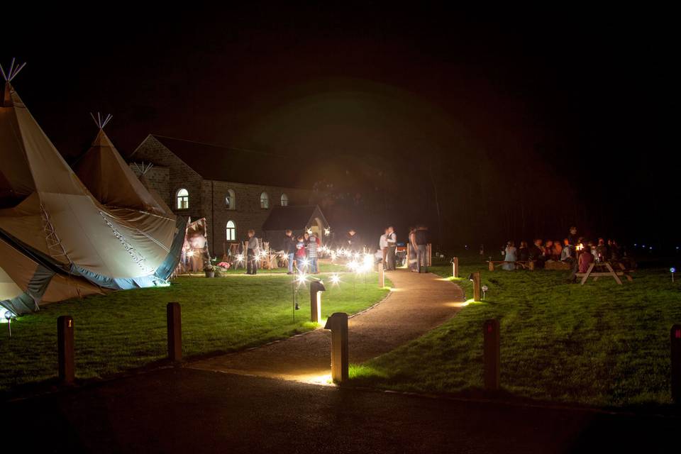 Teepee Wedding