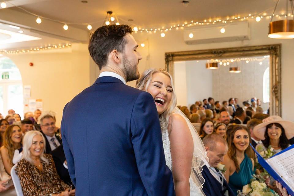 Indoor ceremony